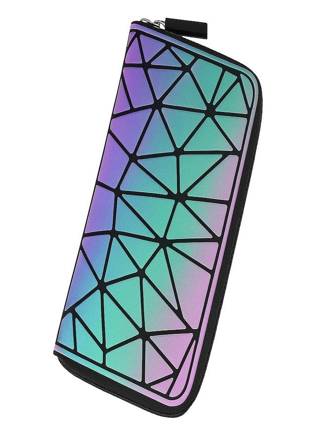 Hocimit محفظة هوسيميت الأنيقة ثلاثية الأبعاد للنساء والفتيات | حقيبة يد عصرية بسحاب | حقيبة يد واسعة للاستخدام اليومي والتسوق والجامعة | محفظة خفيفة الوزن من جلد البولي يوريثان - Image 1